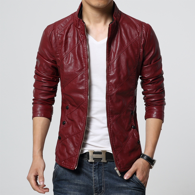 Veste en cuir homme - Ref 3443709 Image 1