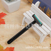 Rubber-plastic handle disposable razor razor body armpit hair razor double-layer three-layer manual razor