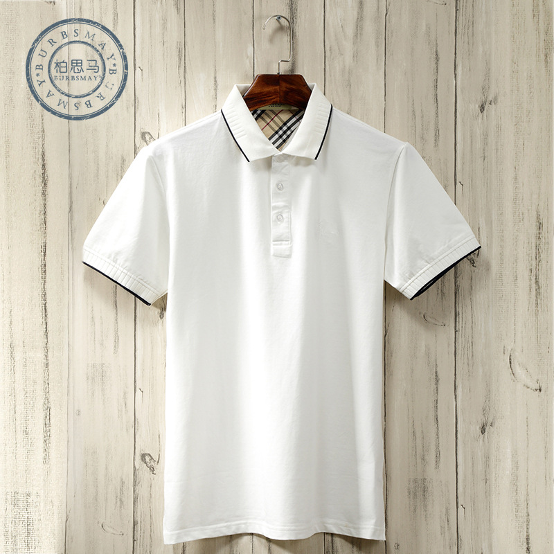 Polo homme en Coton peigné - Ref 3442910 Image 3