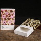 Perm и Printed Gift Carton Custom -Made Cowhide White Card Color Box Cosmetics упаковочная коробка для луны торт дизайн