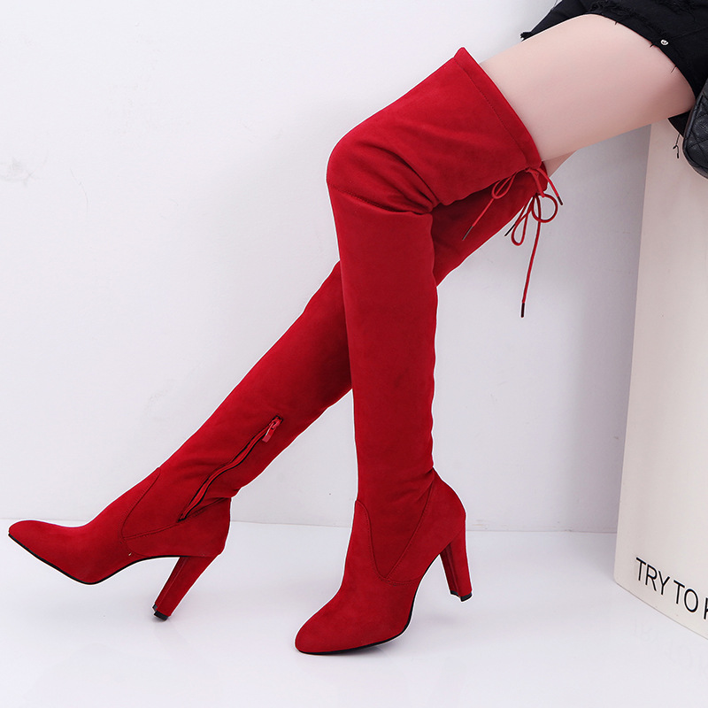 high heel boots large sizes