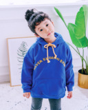 Зимняя толстовка с капюшоном, 2018, детская одежда, в корейском стиле, семейный стиль