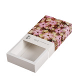 Perm и Printed Gift Carton Custom -Made Cowhide White Card Color Box Cosmetics упаковочная коробка для луны торт дизайн