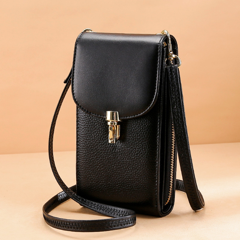 Sac à main en cuir véritable - Ref 3432455 Image 4