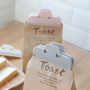 厨房食品密封夹 茶叶奶粉咖啡零食封口条 保鲜封口夹塑料袋密封器