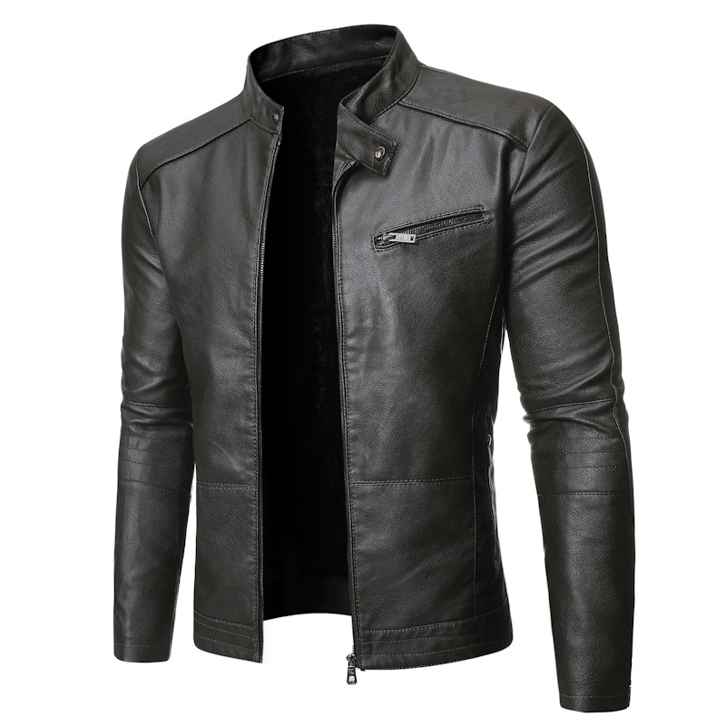 Veste en cuir homme - Ref 3443752 Image 5