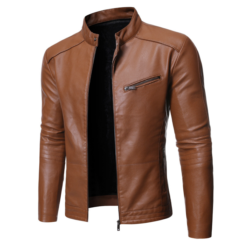 Veste en cuir homme - Ref 3443752 Image 4