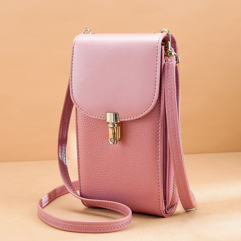 Sac à main en cuir véritable - Ref 3432455 Image 3