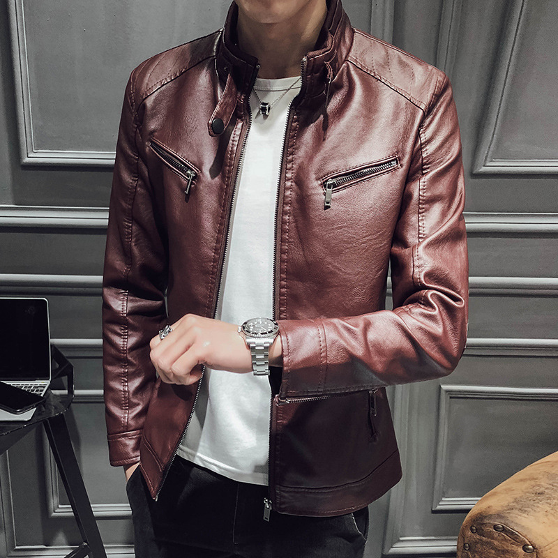 Veste en cuir homme - Ref 3443745 Image 3