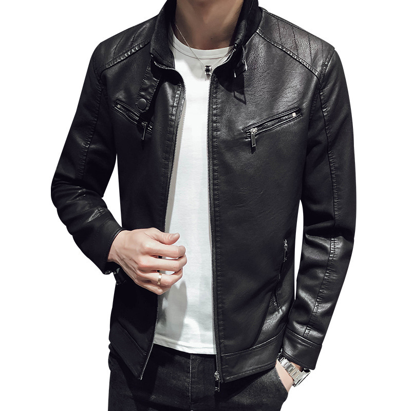 Veste en cuir homme - Ref 3443745 Image 4