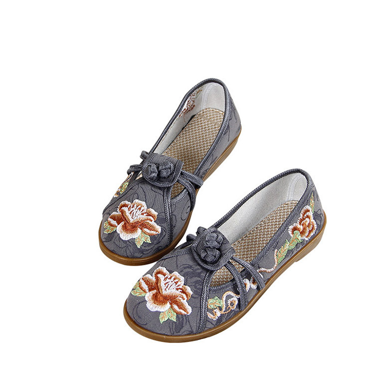 Mocassins femme en Tissu jacquard - Ref 3440401 Image 5