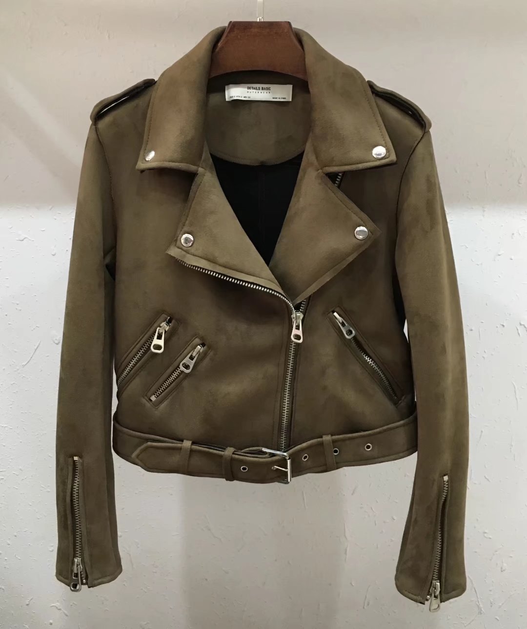 Veste en cuir femme - Ref 3447575 Image 3